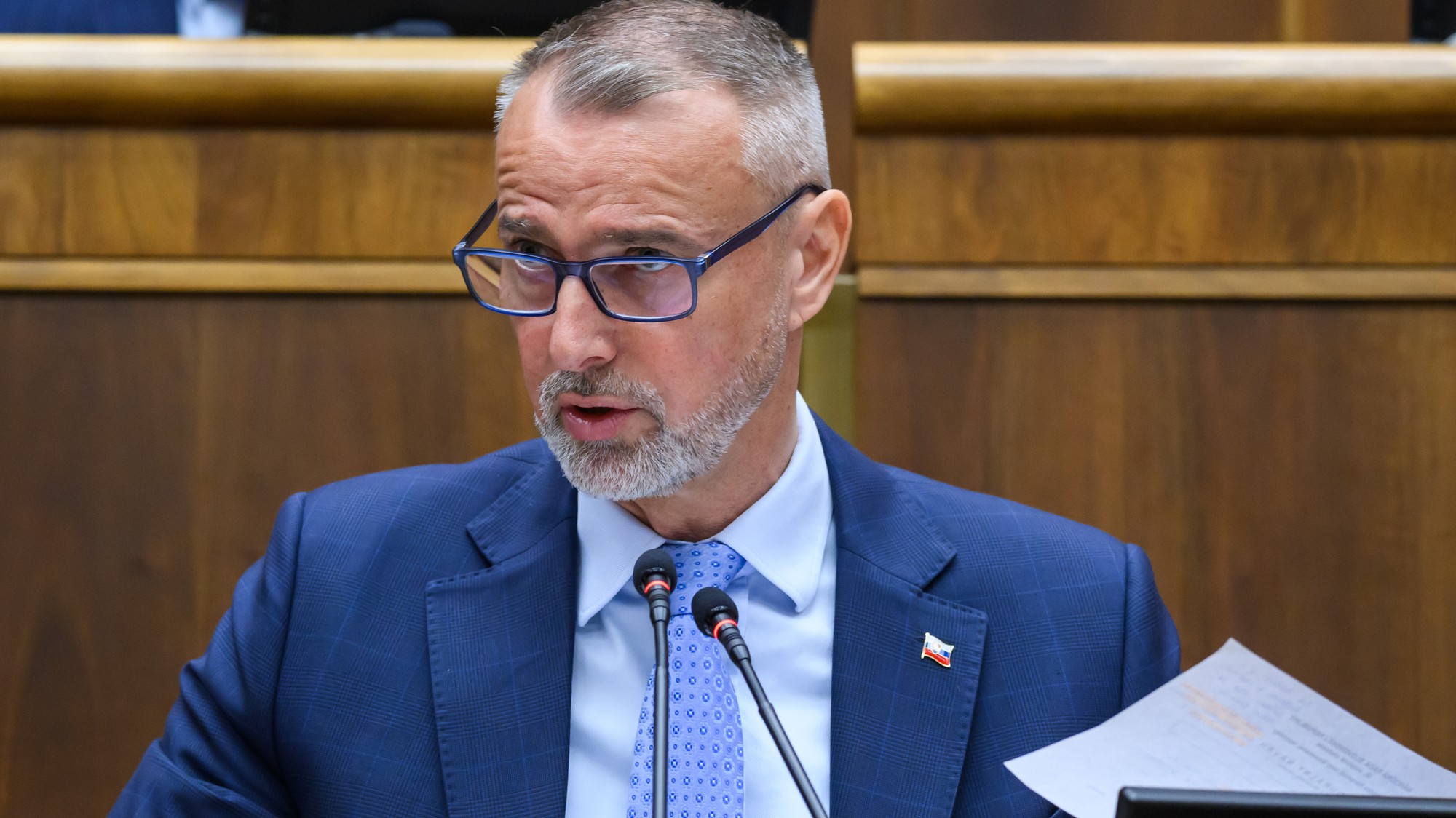 Predseda NRSR Richard Raši.
