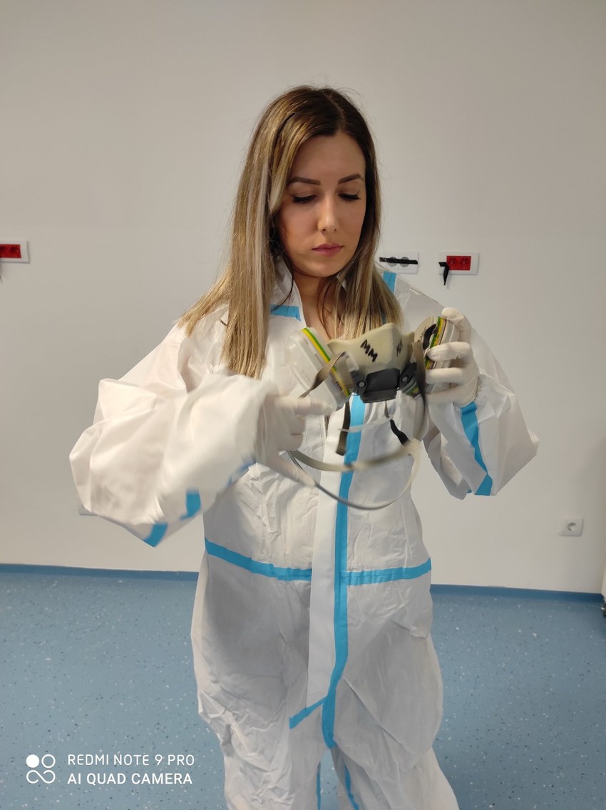 "Bodrimo pacijente na neinvazivnoj ventilaciji", kaže dr Milica Marković koja uskoro završava specijalizaciju iz anesteziologije