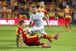 Ekstraklasa: Hit rozczarował. Jagiellonia nie dała rady pokonać grającej w '10' Legii