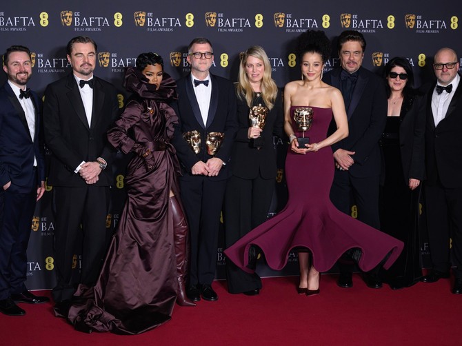 BAFTA 2026: ekipa filma One Battle After Another