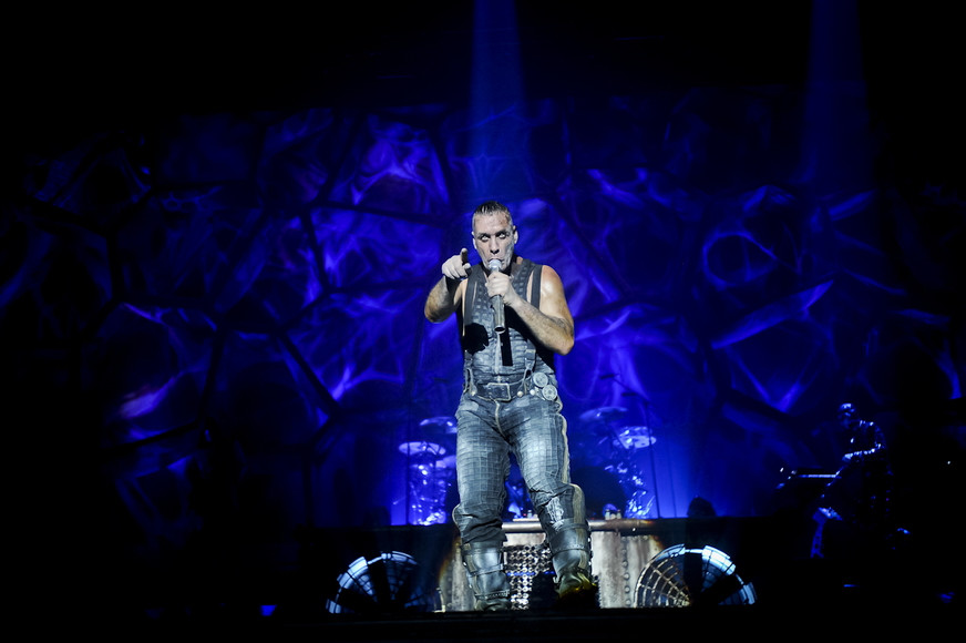 Rammstein w ERGO Arenie w Gdańsku (fot. Artur Rawicz/Onet.)