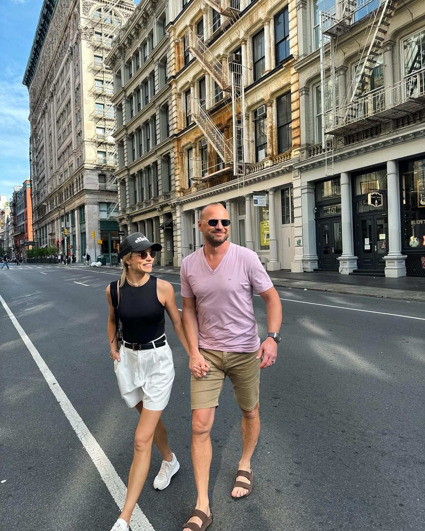 Manželia Gáboríkovci v New Yorku.