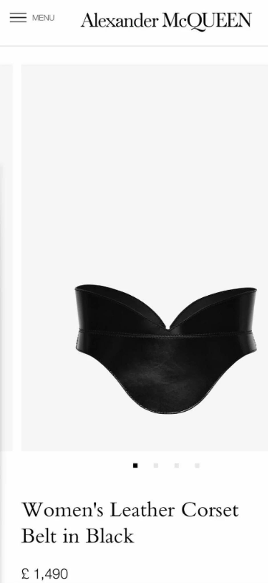 Kožni pojas Aleksandre Prijović