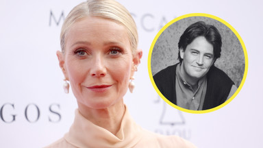 Gwyneth Paltrow poruszona śmiercią Matthew Perry'ego. "Całowaliśmy się na polu"