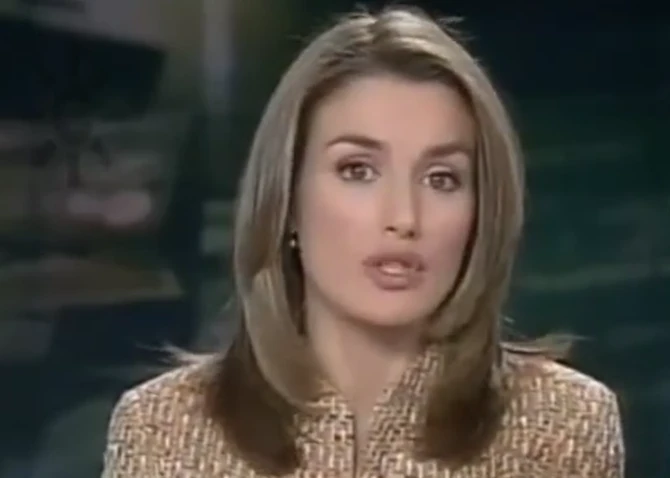 Leticija kao prezenterka vesti