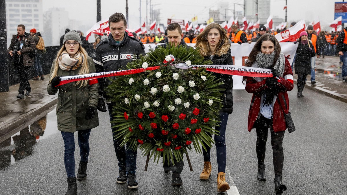 11 listopada 2016 marsze Święto Niepodległości