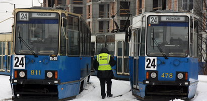 Tramwaje rdzewieją na pętli!