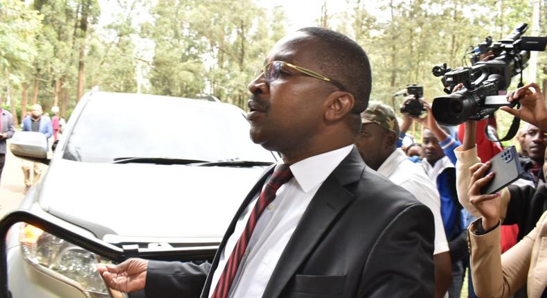 Murang'a Governor Mwangi wa Iria protests left out of the presidential race 