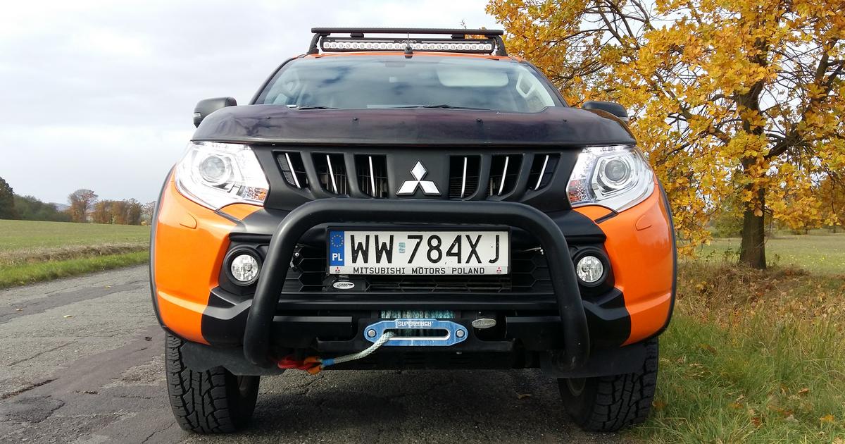 Mitsubishi L200 Monster nie boi się ciężkiej roboty TEST