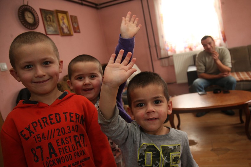 Razigrani i srećni mali Savanovići