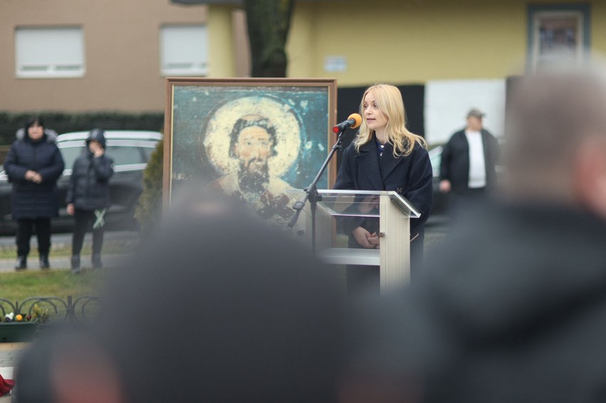 Otkriven spomenik Svetom Savi u Kruševcu