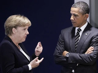 Angela Merkel i Barack Obama