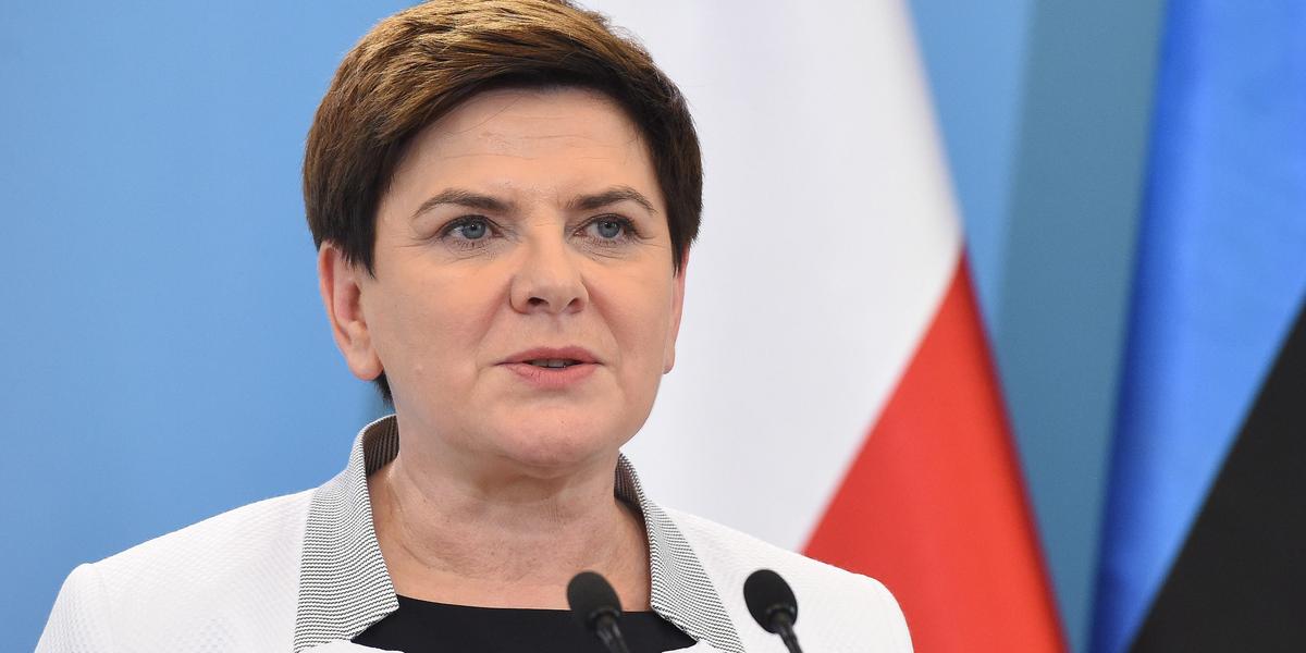 Premier Beata Szydło przybyła na szczyt Grupy