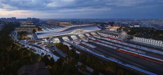Dworzec w Wilnie projektu Zaha Hadid Architects zwyciężył w konkursie