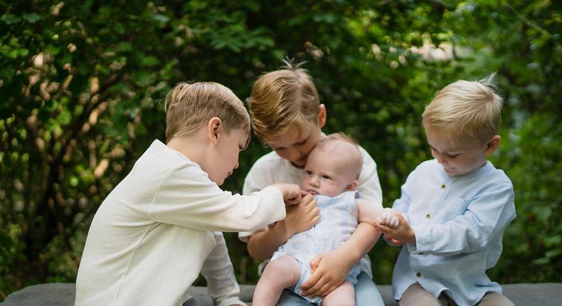 The author's kids.Courtesy of Lauren Slusher Photography