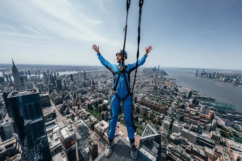 Wspinaczka na drapacz chmur Hudson Yards 30. Widok z 387 m powala