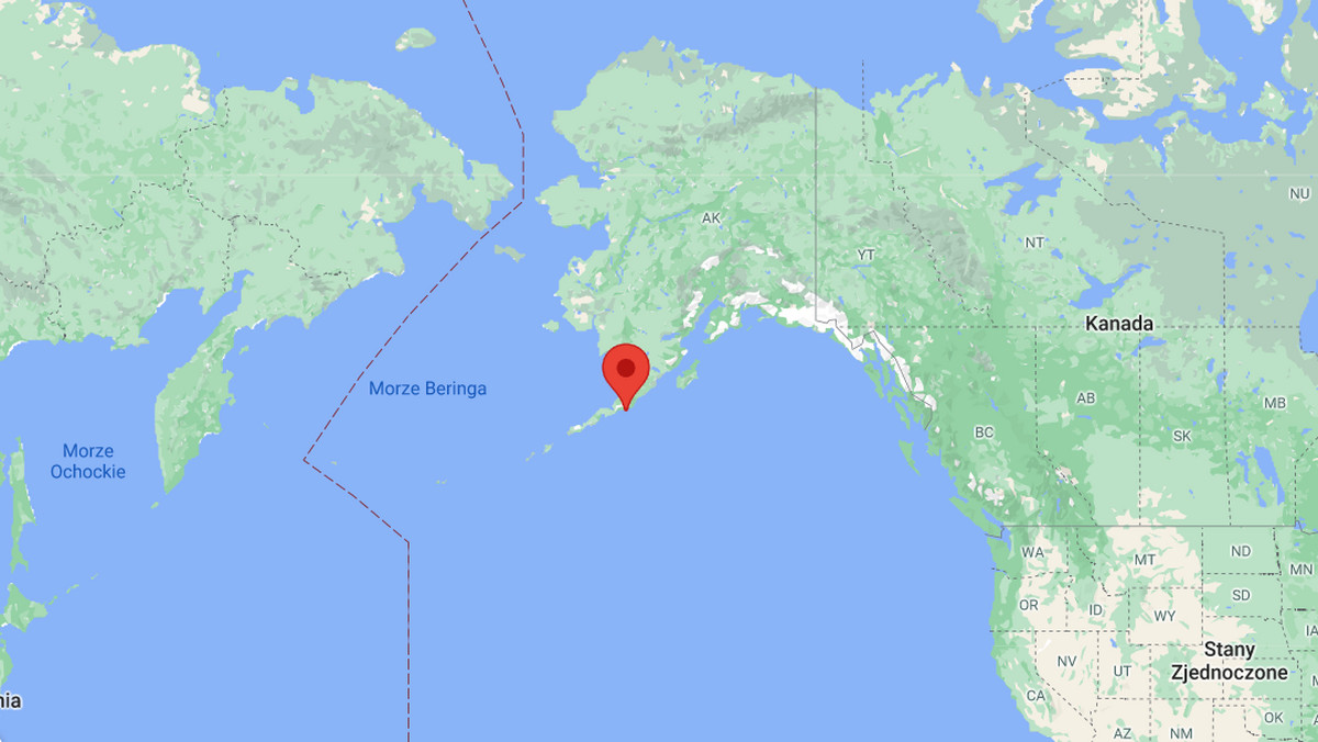 USA: Trzęsienie ziemi u wybrzeży Alaski. 8 stopni w skali Richtera