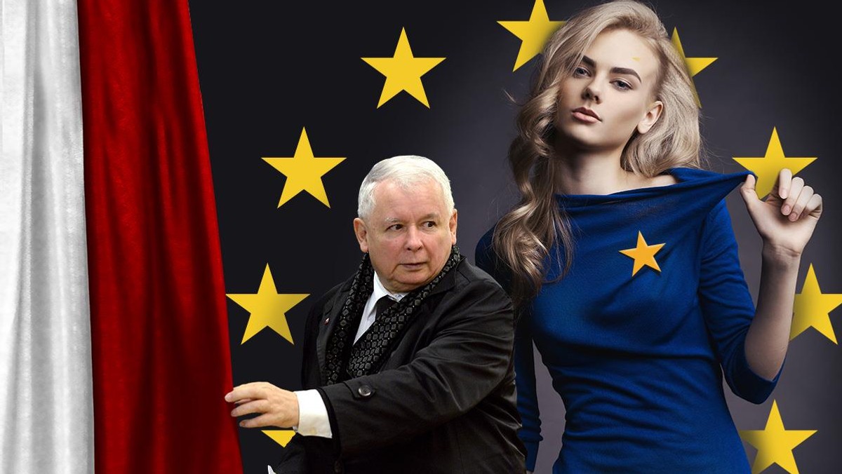 Jarosław Kaczyński i Unia Europejska 