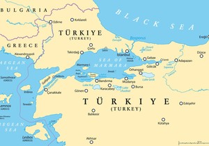 Grčka i Turska, mapa