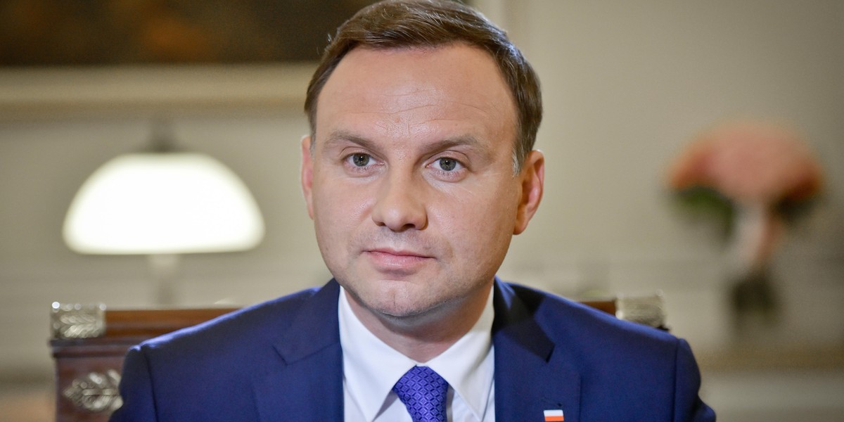 Prezydent Andrzej Duda