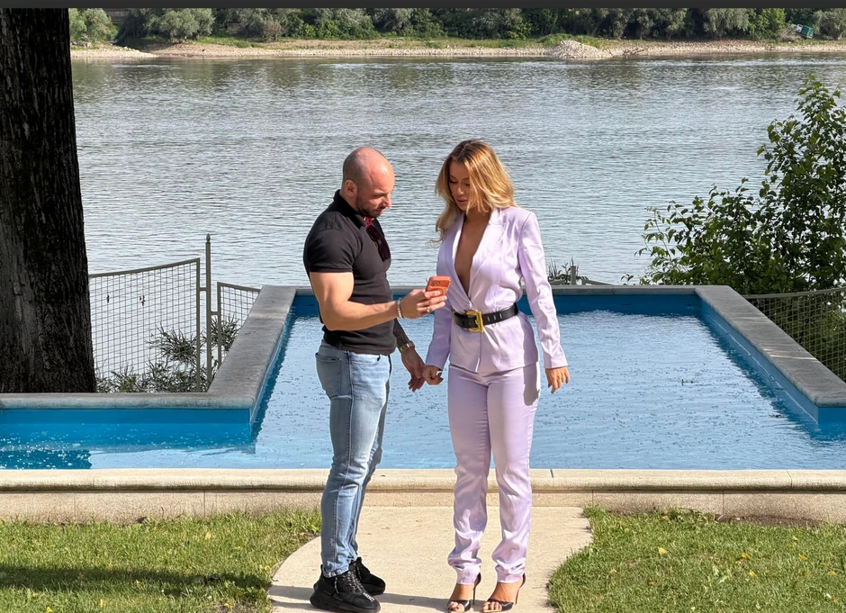 Tea Tairović sa mužem