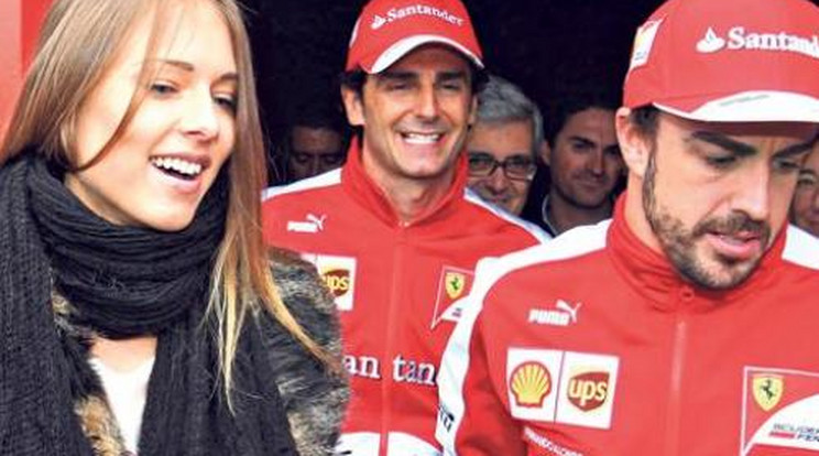 Alonso párja unja az F1-et