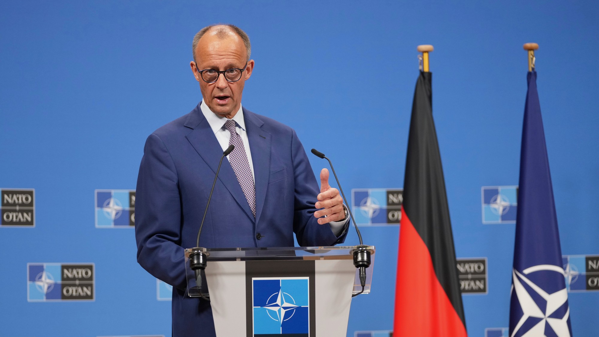 Nemecký spolkový kancelár Friedrich Merz.