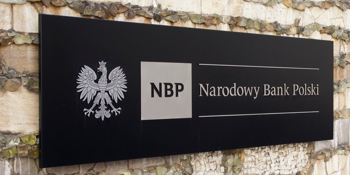 NBP Narodowy Bank Polski wejście