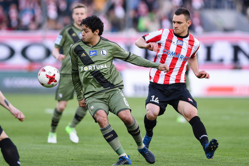 22.04.2017 CRACOVIA - LEGIA WARSZAWA EKSTRAKLASA PILKA NOZNA