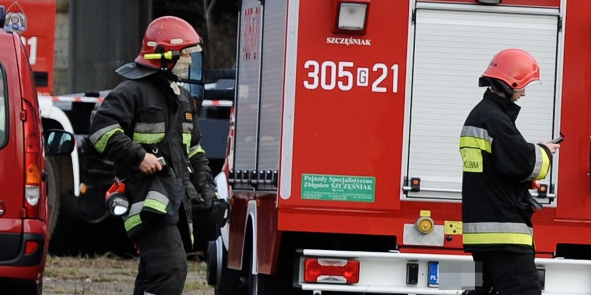 Wyczuwalny w powietrzu gaz sparaliżował miasto. Pomogli strażacy 