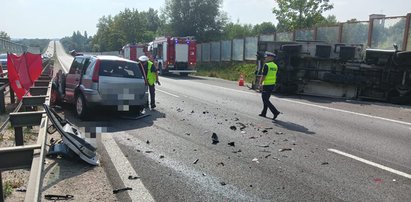 Kawałek prostej i tragedia. Nie żyją dwie osoby