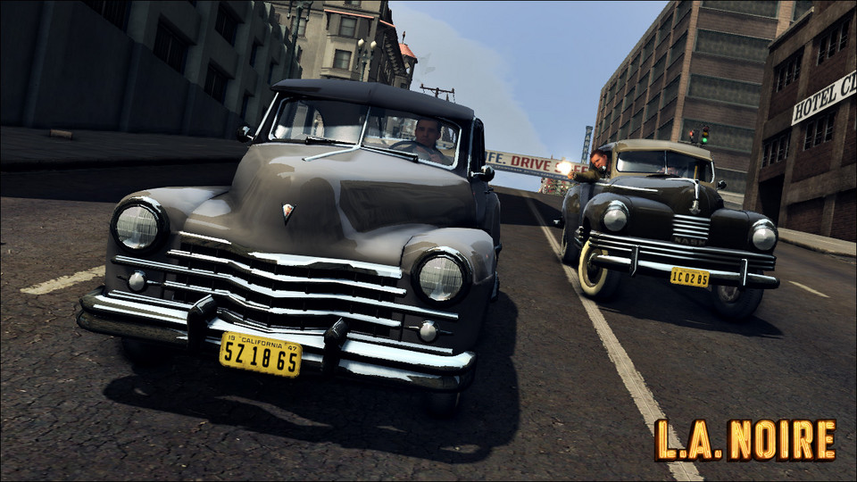 Kadr z gry "L.A. Noire"