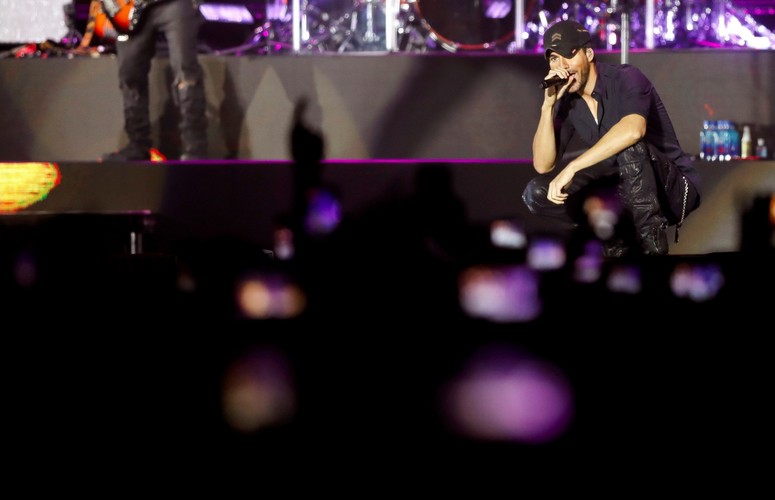 Enrique Iglesias w Madrycie. Grudzień 2019