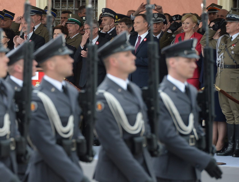 Wystąpienie prezydenta Andrzeja Dudy podczas obchodów Świeta Narodowego 3 Maja