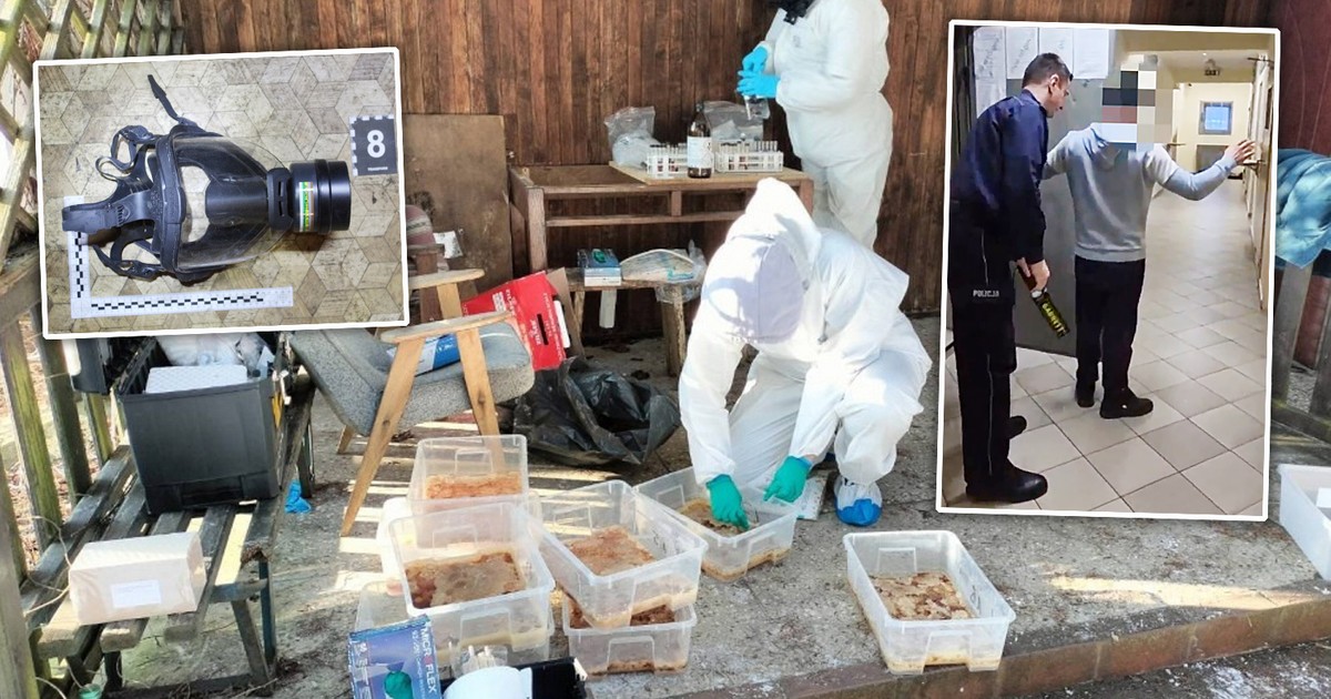 Wynajął dom i urządził w nim fabrykę narkotyków. Obcokrajowiec usłyszał zarzuty