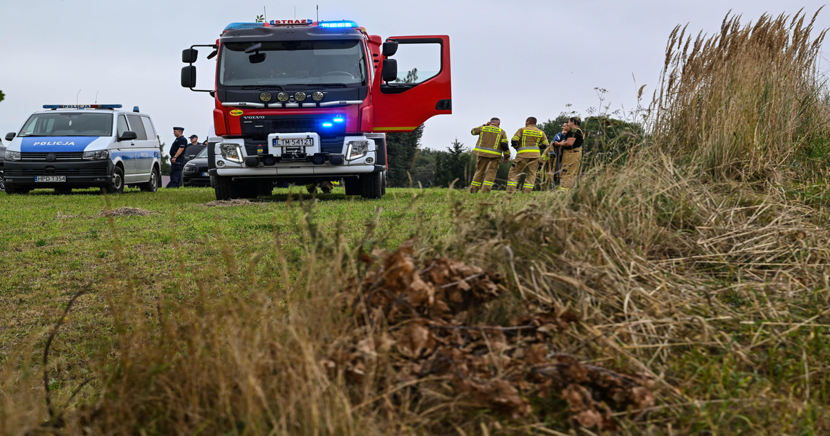 17. dron znaleziony w Lubelskiem pod Biłgorajem
