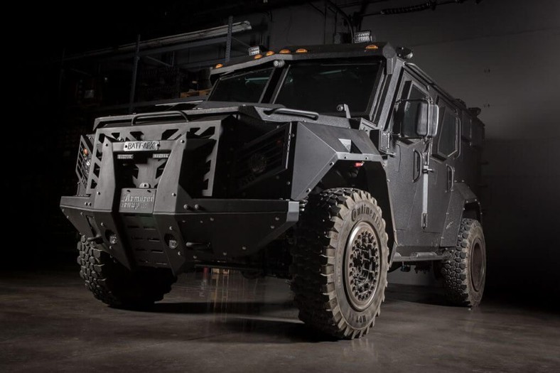 Jedna z opancerzonych maszyn, znajdujących się w ofercie firmy. Fot: The Armored Group