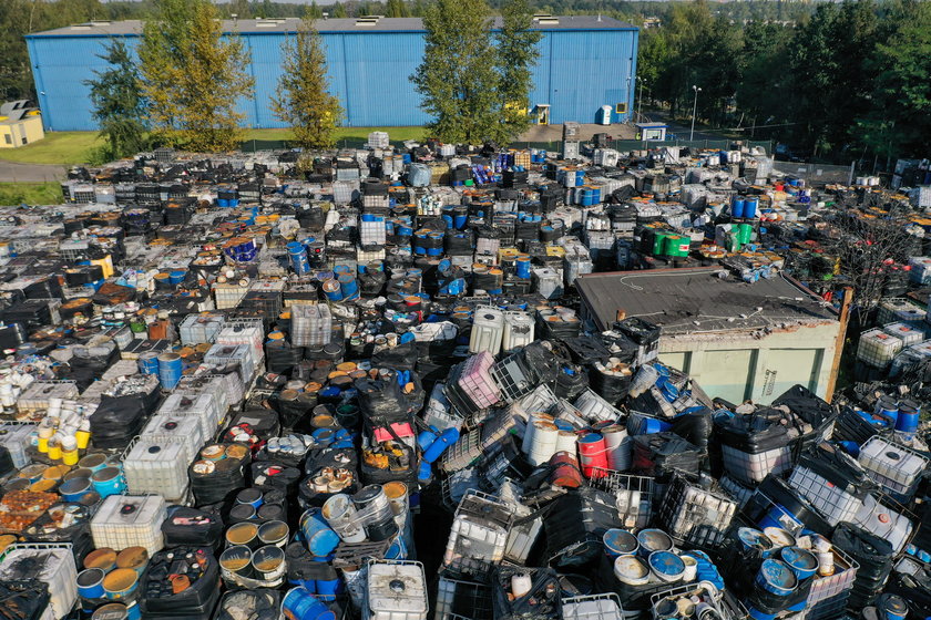 Likwidacja składowiska odpadów w Brzezince, dzielnicy Mysłowic 