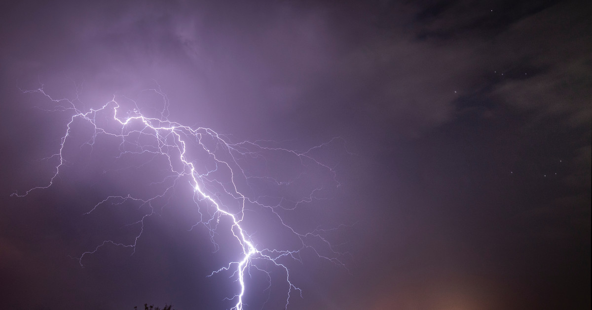 Las tormentas nocturnas atraviesan Polonia.  ¿Dónde está la tormenta ahora?