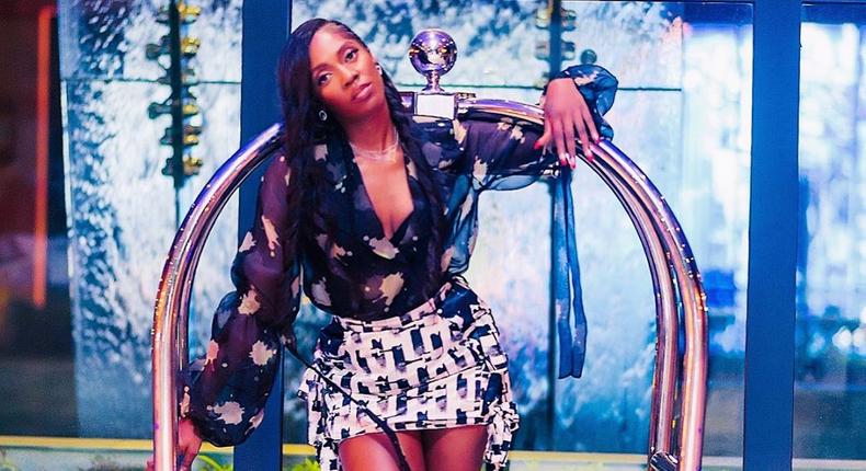 Here is how Twitter is reacting to the video Tiwa Savage shared on her Instagram page. [Instagram/TiwaSavage]