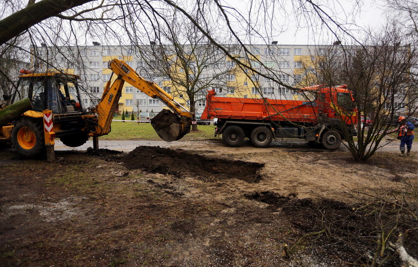 Awaria wodociągowa na Dąbrowie 