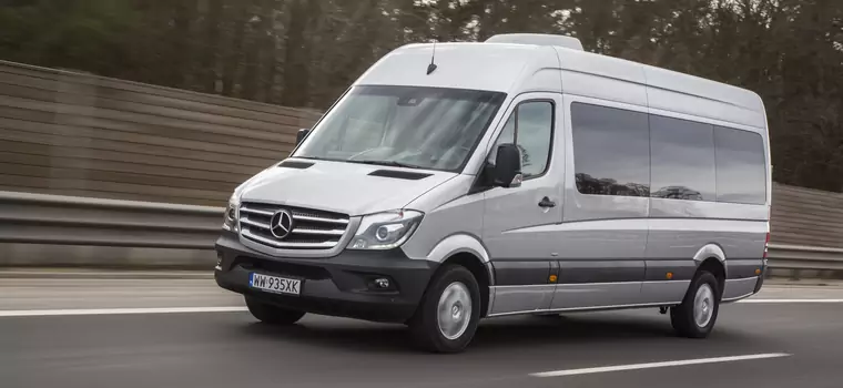 Mercedes Sprinter 319 CDI: olbrzym o delikatnym charakterze