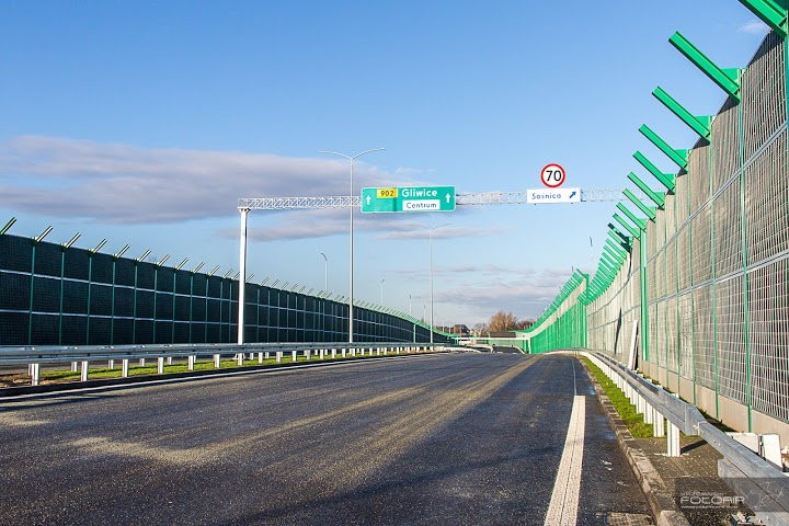 Gliwicki odcinek DTŚ na miesiąc przed końcem prac