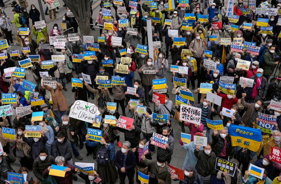 Protest u Tokiju zbog Ukrajine