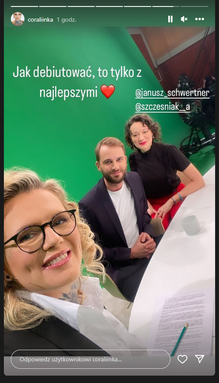 Karolina Opolska debiutuje w TVP Info