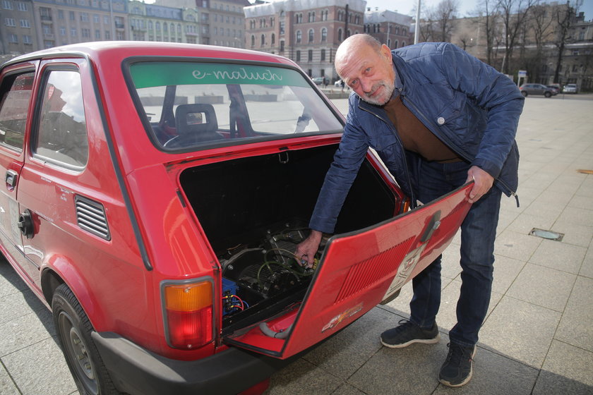 Auto pokonuje na bateriach sto kilometrów