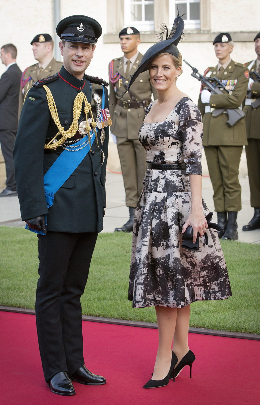 Książę Edward i jego żona Sophie hrabina Wessexu