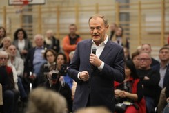 Tusk odniósł się do słów Kaczyńskiego. 'To słynne wystąpienie'...