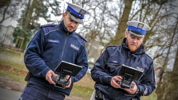 W Gorzowie policyjny dron znów wyłapuje piratów drogowych