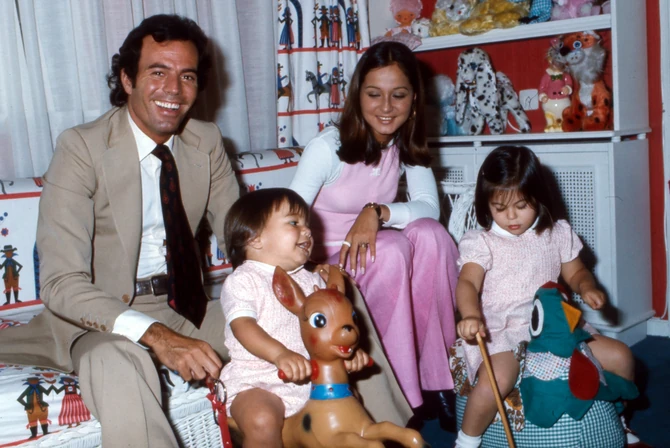 Hulio Iglesijas Mlađi u detinjstvu